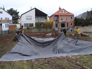 Schwimmteich Teichfolie