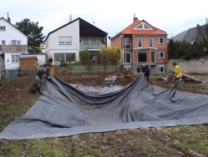 Schwimmteich Teichfolie